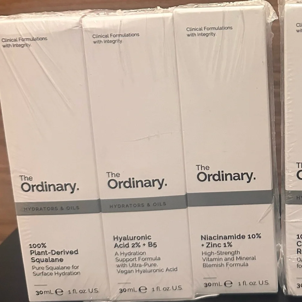BNIB‼️ 4 x BOTTLE THE ORDINARY SKINCARE SET - Face Serum NEW SEALED - Picture 2 of 3
